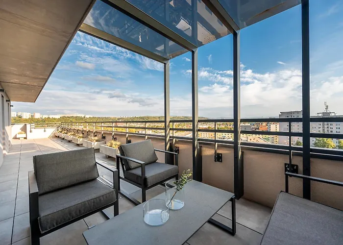 Appartement Skyluxe Old Town Penthouse Košice